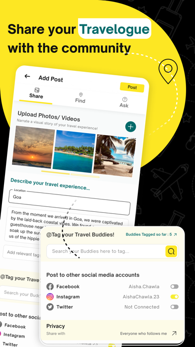 Travel Buddy Meet & Book Trips Screenshot