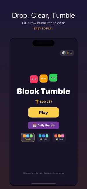 Block Tumble! screenshot 1