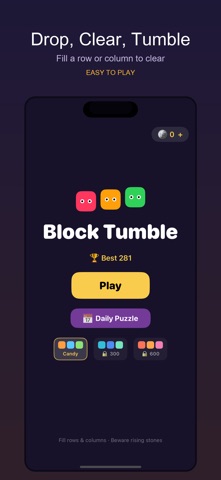Block Tumble! Screenshot 1 of 5