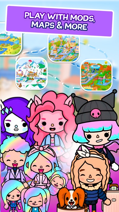 Toca Mods：Characters & Houses. Screenshot