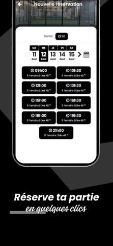 MAM'S PADEL iPhone screenshot