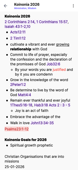 BibleNote Screenshot 3 of 9
