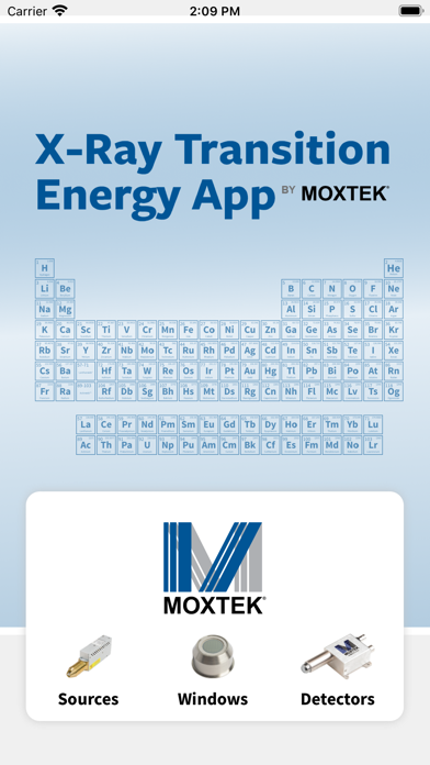 X-Ray Transition Energy App Screenshot 1 - AppWisp.com X-Ray Transition Energy App Screenshot 1 - AppWisp.com