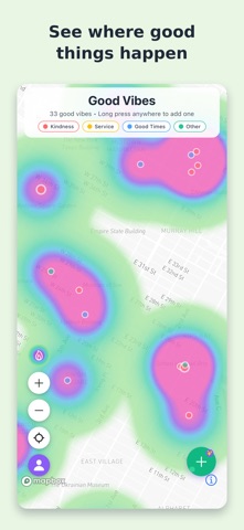 Good Vibes Only: Kindness Map Screenshot 1 of 7