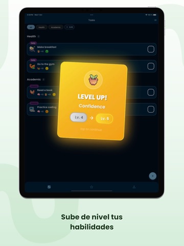 Skillion: Gamifica tu vida iPad screenshot 3