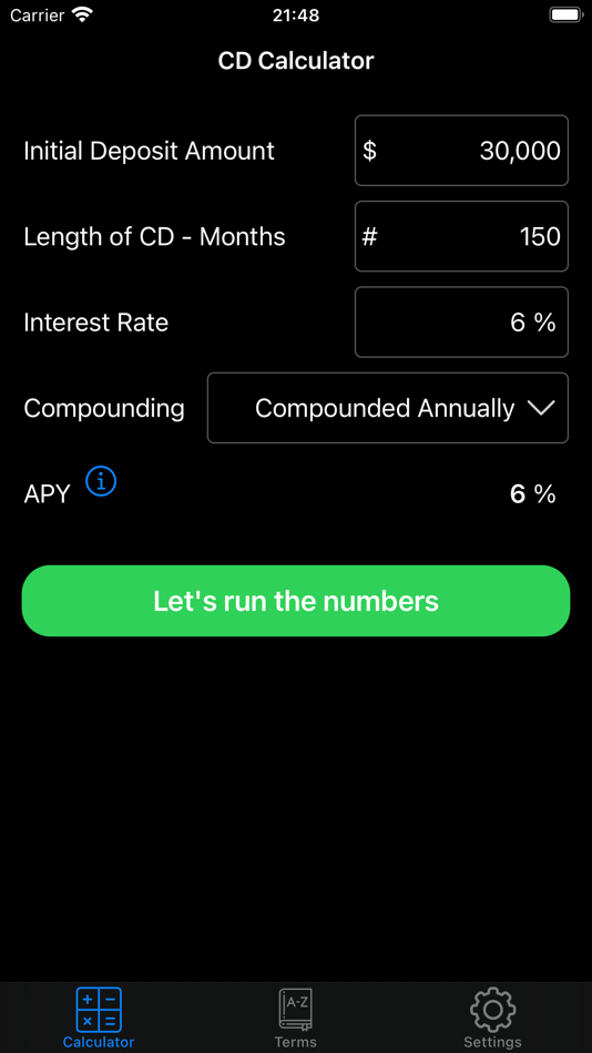 #8. Certificate of Deposits Calc (iOS) 게시자: Do Tri