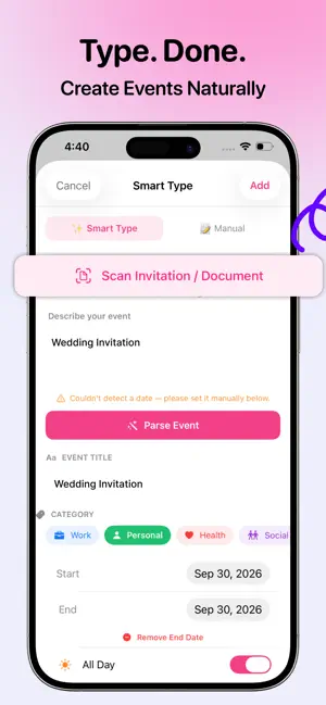 Calendar Pro: Daily Planner screenshot 4