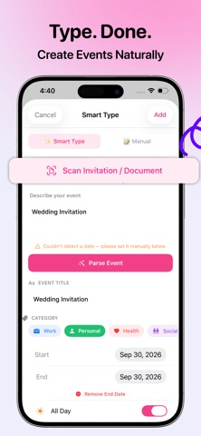 Calendar Pro: Daily Planner Screenshot 4 of 9