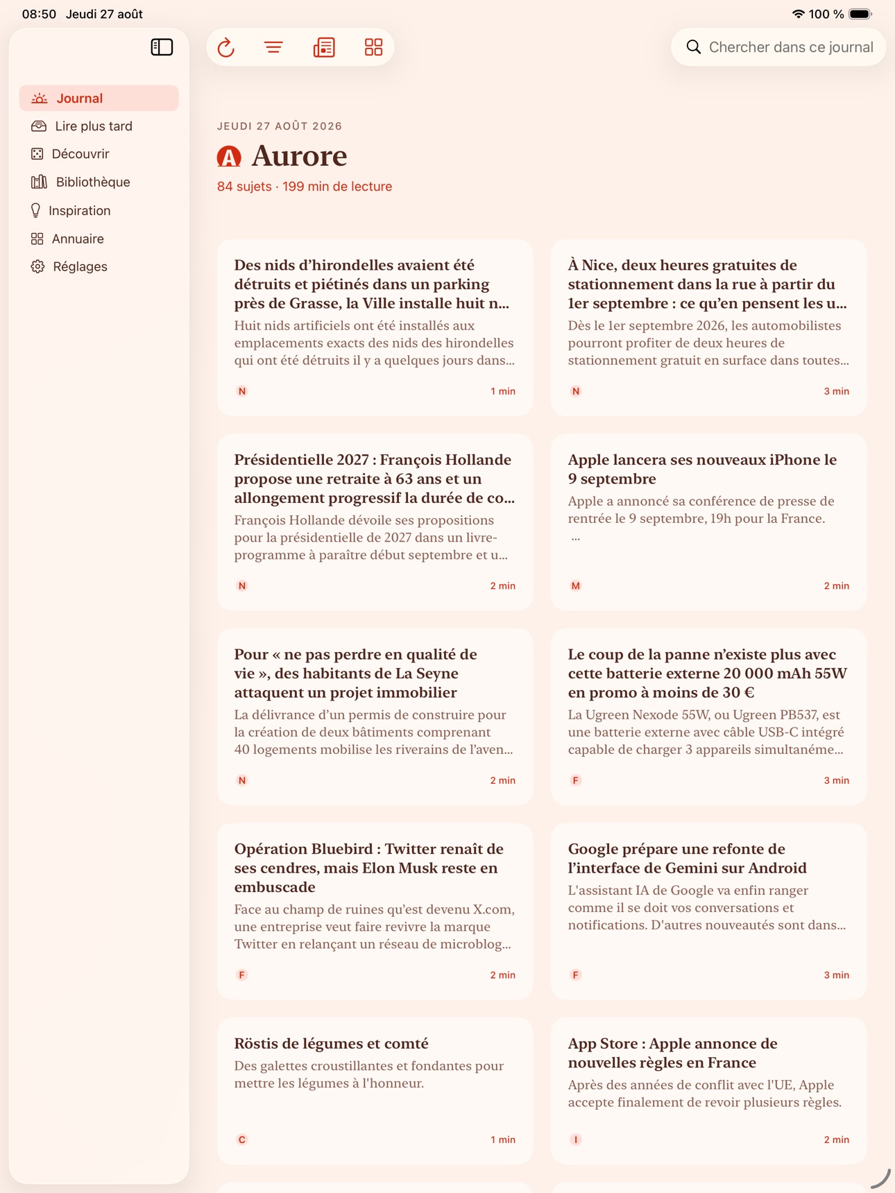 Screenshot 9 of Aurore Daily