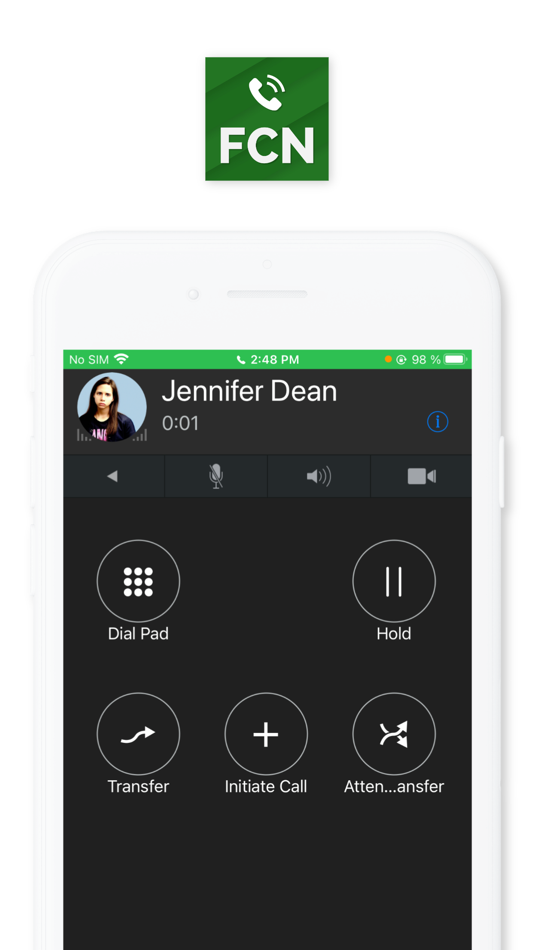 #5. Telefon FCN (iOS) 由: Aiton Caldwell SA