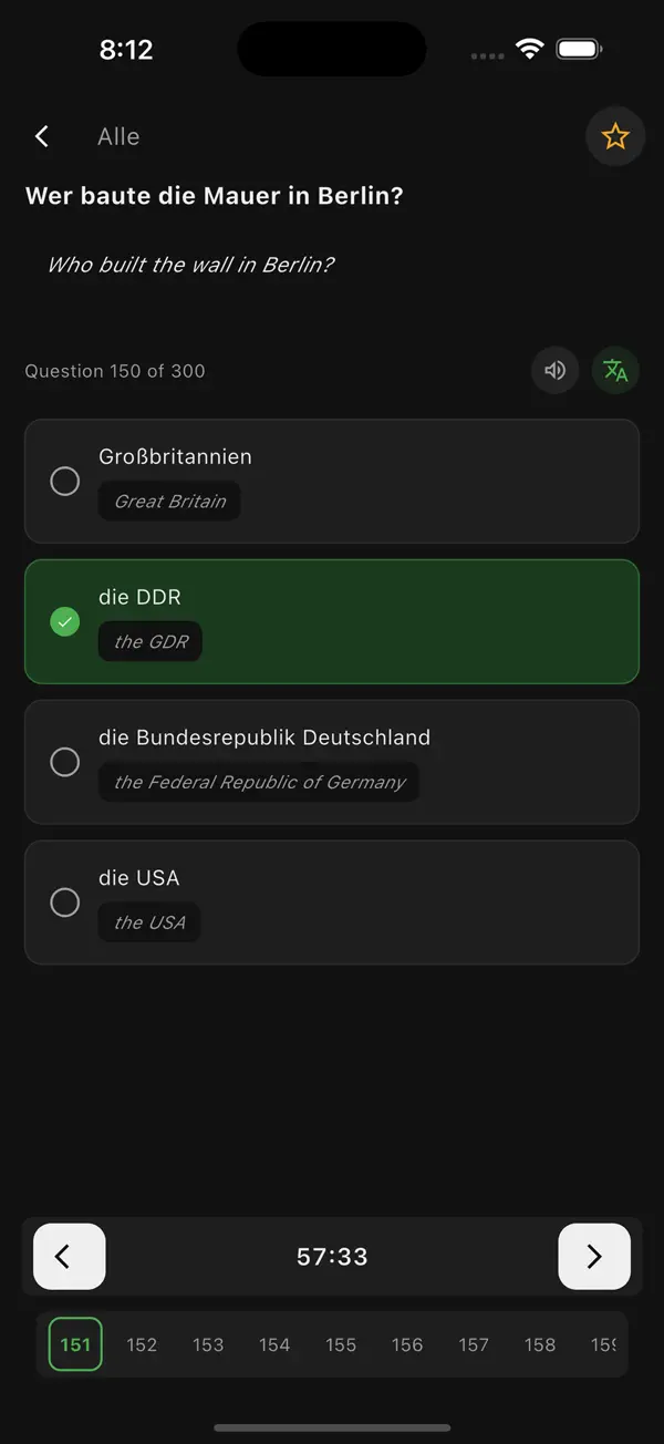 Screenshot #3 pour Einbürgerungstest 2026 Pro