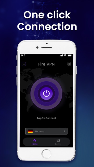 Fire VPN: Fast, Safe, Private Screenshot