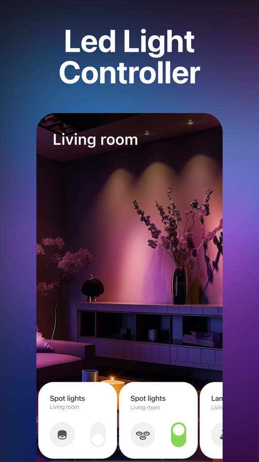 #1. LED Light Controller for Lamp (iOS) Oleh: Kristen Jones