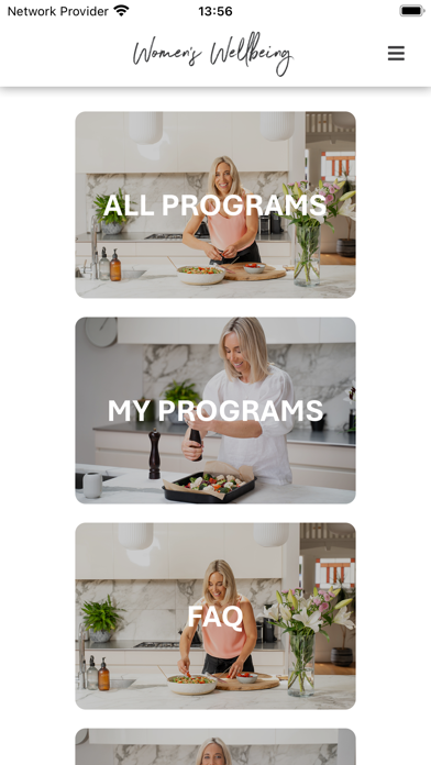 Women's Wellbeing Screenshot