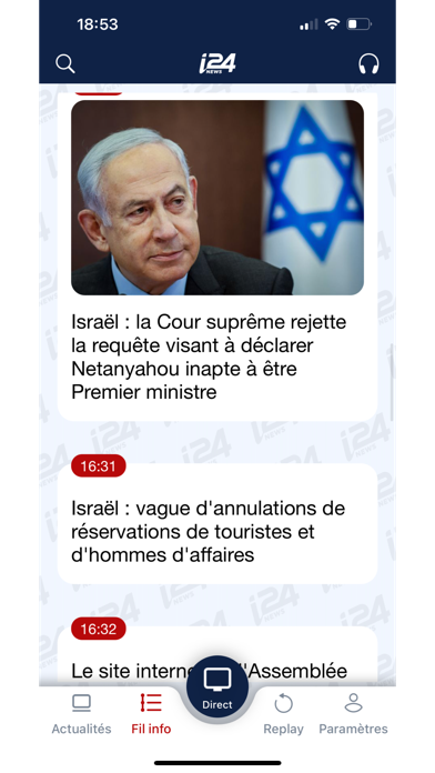 Screenshot #3 pour i24NEWS