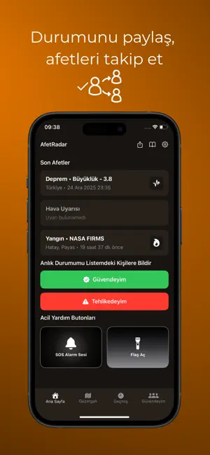 AfetRadar screenshot 1
