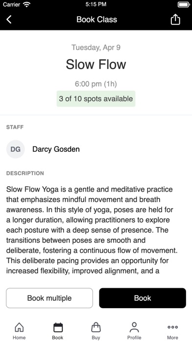 Finding You Yoga Screenshot