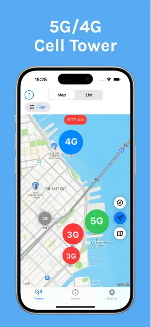 Cell Tower Locator - 5G/4G LTE screenshot 1