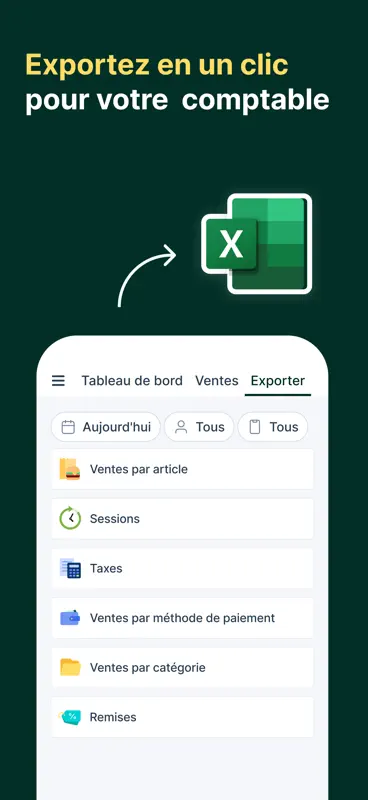 Caisse enregistreuse · Tunder screenshot 5 of 8