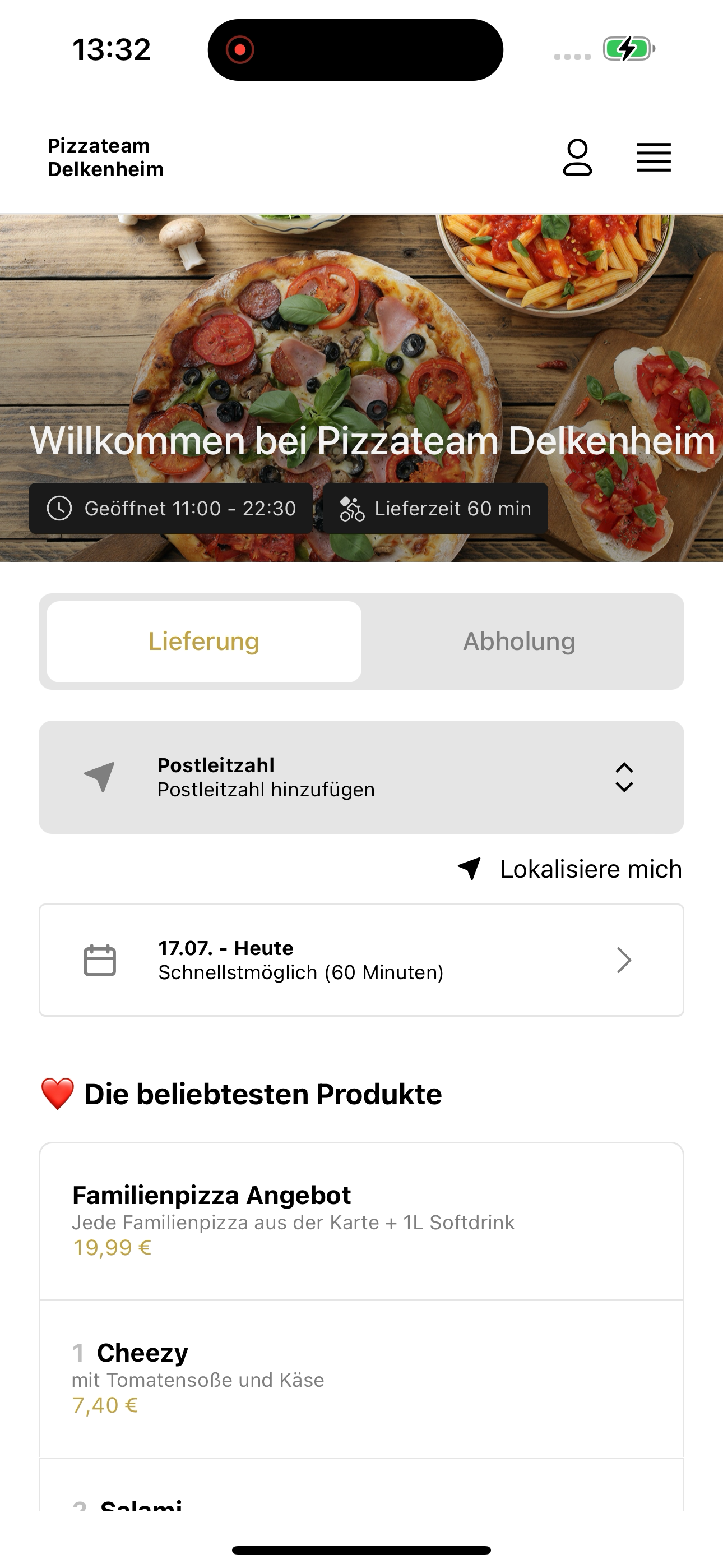 Pizzateam Delkenheim screenshot 6