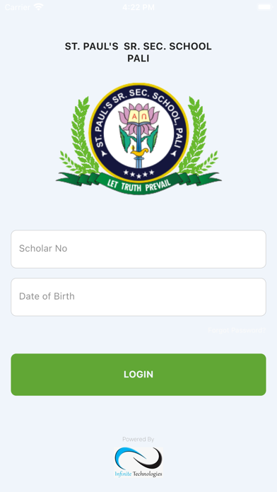 St. Pauls Sr. Sec. School Pali Screenshot