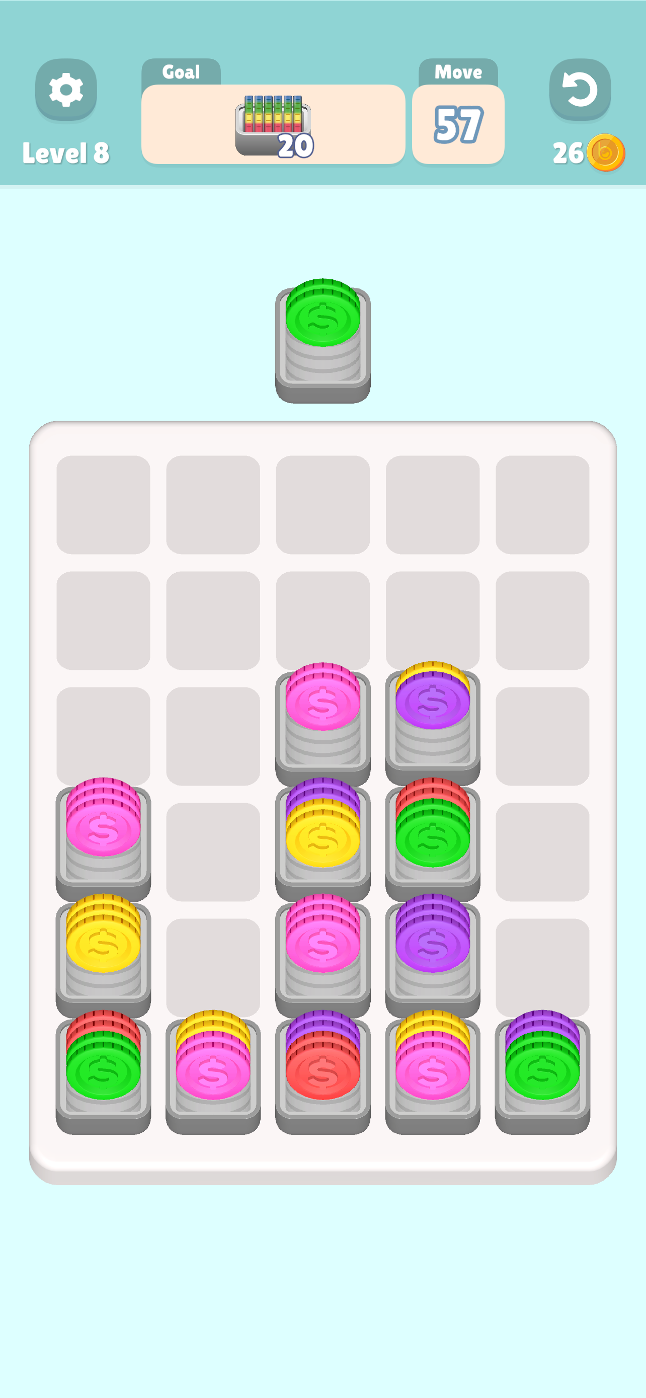 Coin Drop Puzzle