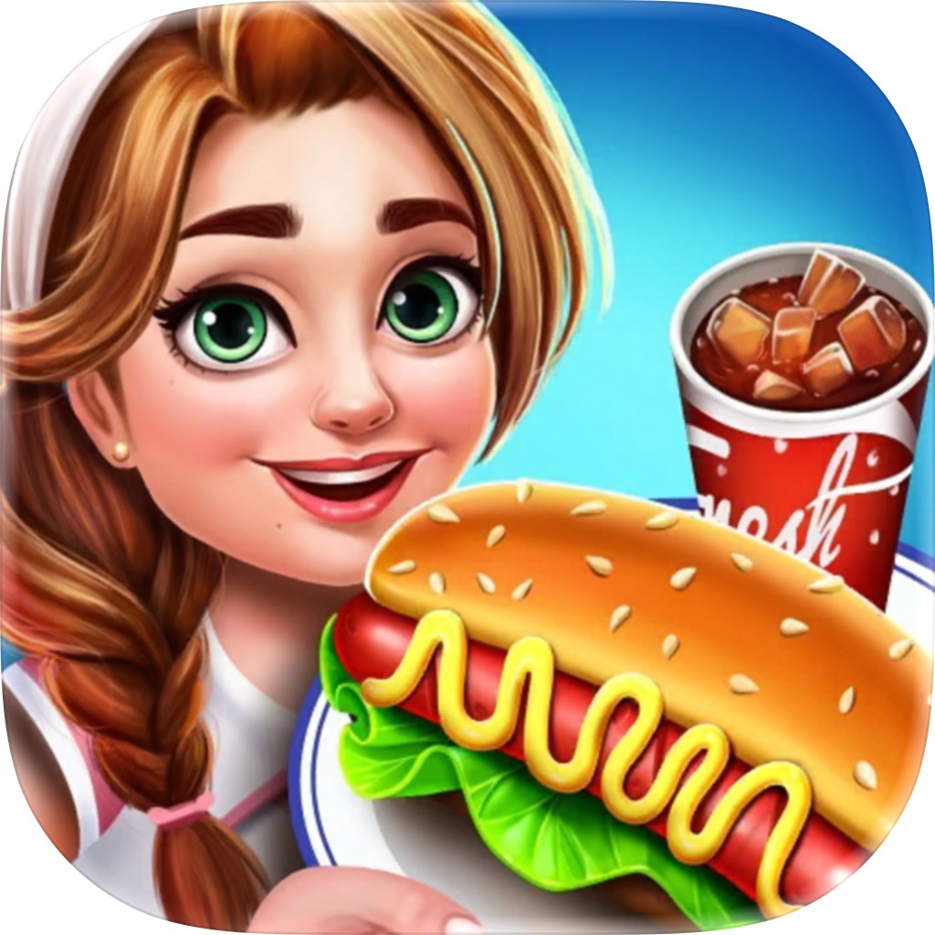 Apple App Store cover for Cooking Charm－Restaurant Games
