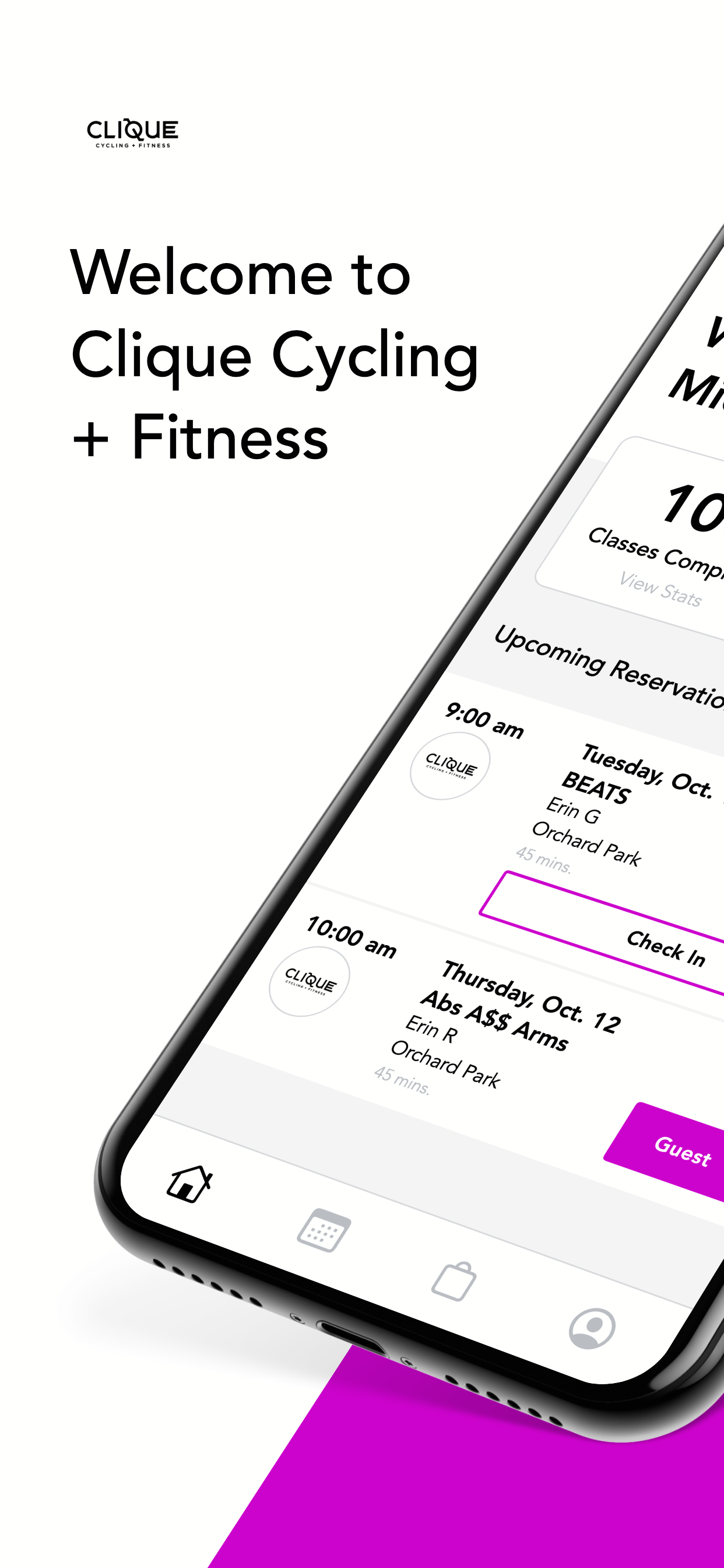 Clique Cycling + Fitness new