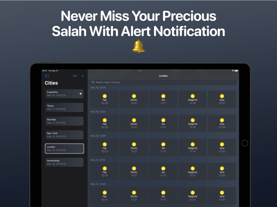 Screenshot #6 pour Adhan - Prayer Timings