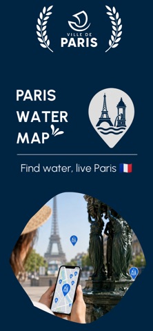Paris Water Map Screenshot 1 of 6