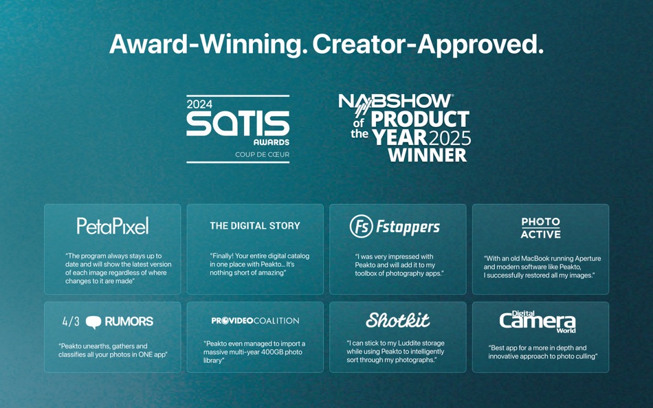 #9. AI Media Organizer - Peakto (macOS) Av: CYME