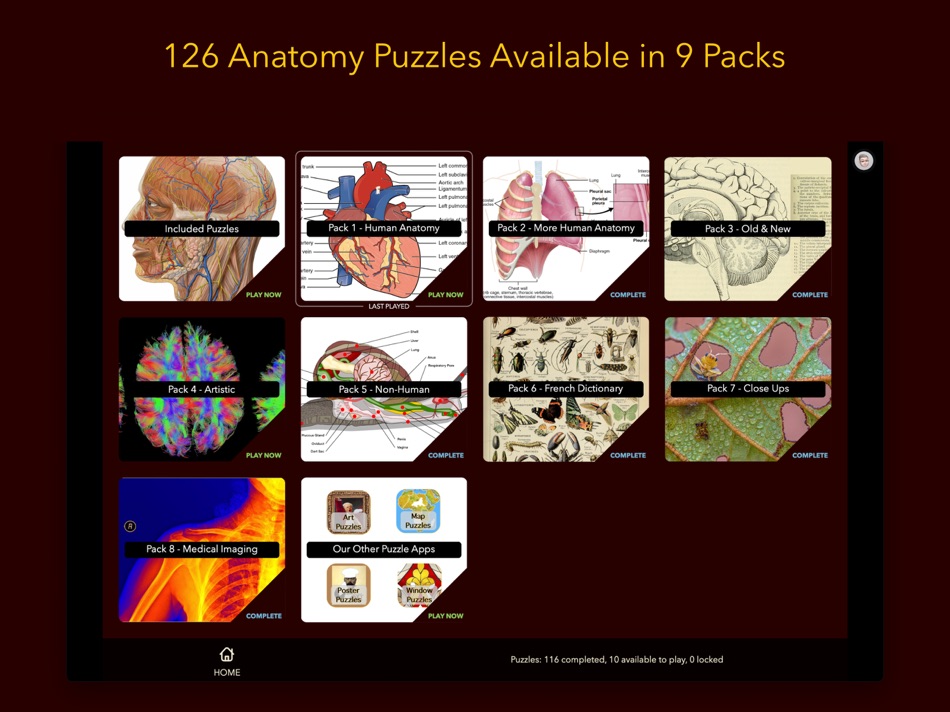 #4. Anatomy Puzzles (macOS) By: CleverInfo