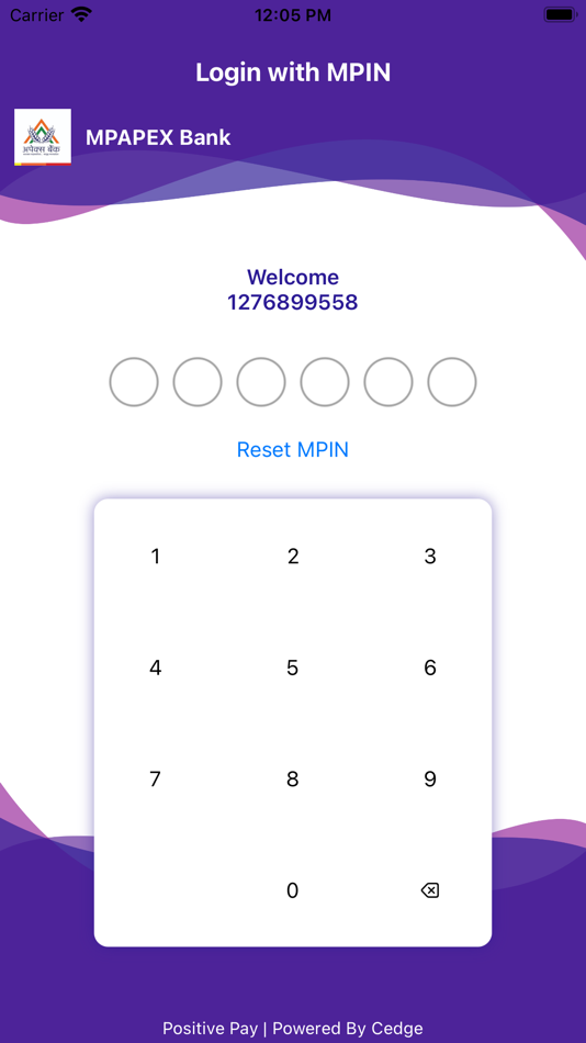 #3. MP APEX Positive Pay (iOS) 게시자: M.P.Rajya Sahakari Bank Mydt.(Apex Bank)