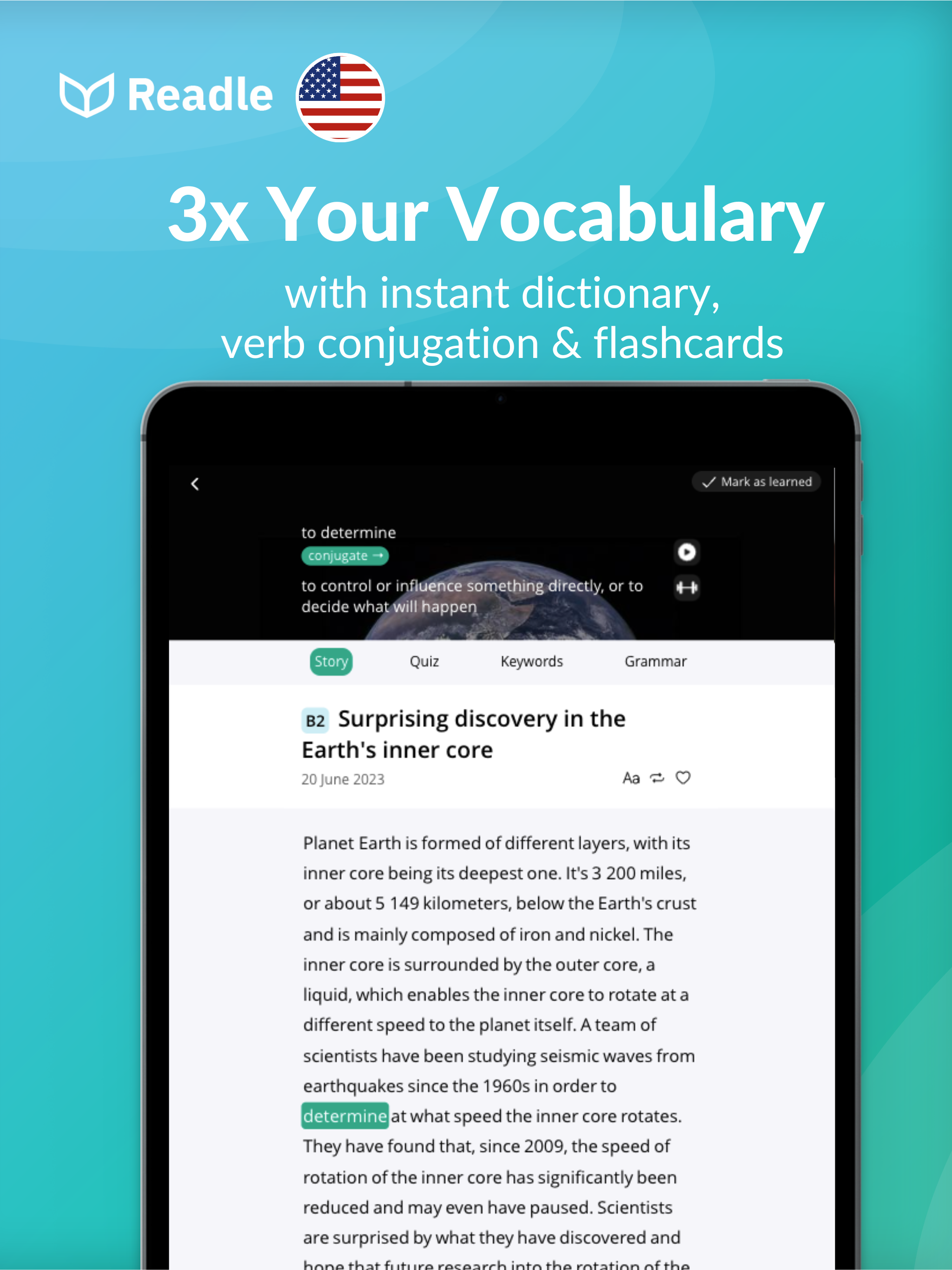 Learn English: News by Readle screenshot 7