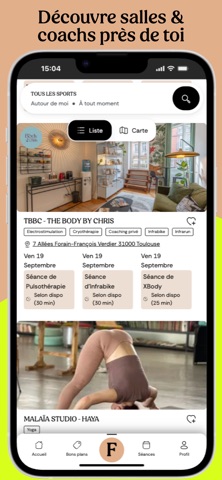 Fitmee : Cours de sport screenshot