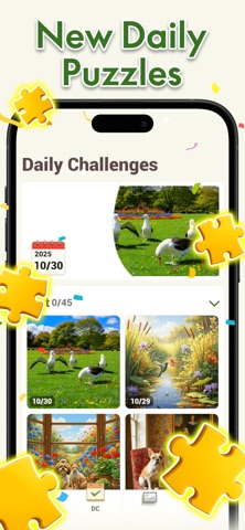Jigsaw.com: Classic Puzzle iPhone screenshot