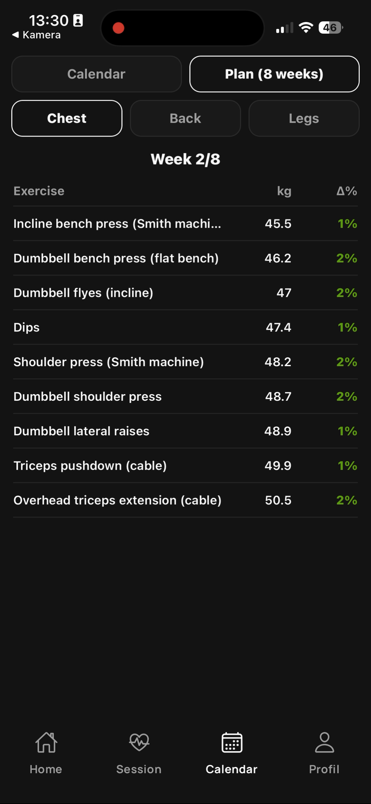 GymArt screenshot 5