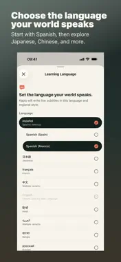 Language Learning Kapio screenshot 3