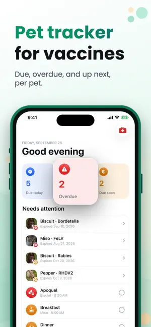 Pet Tracker & Passport: Pawly screenshot 1