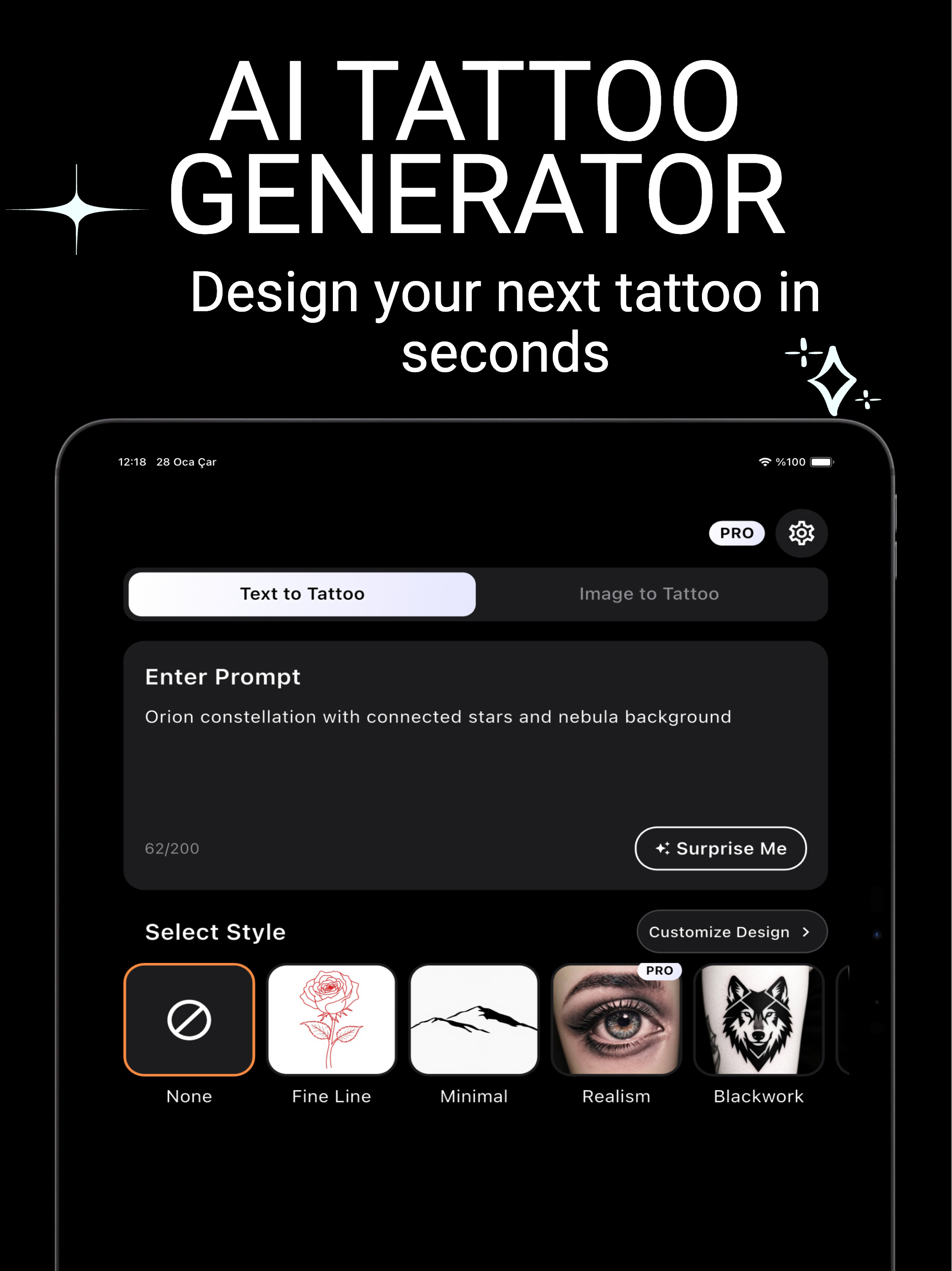 Tatu AI: AI Tattoo Generator screenshot 9