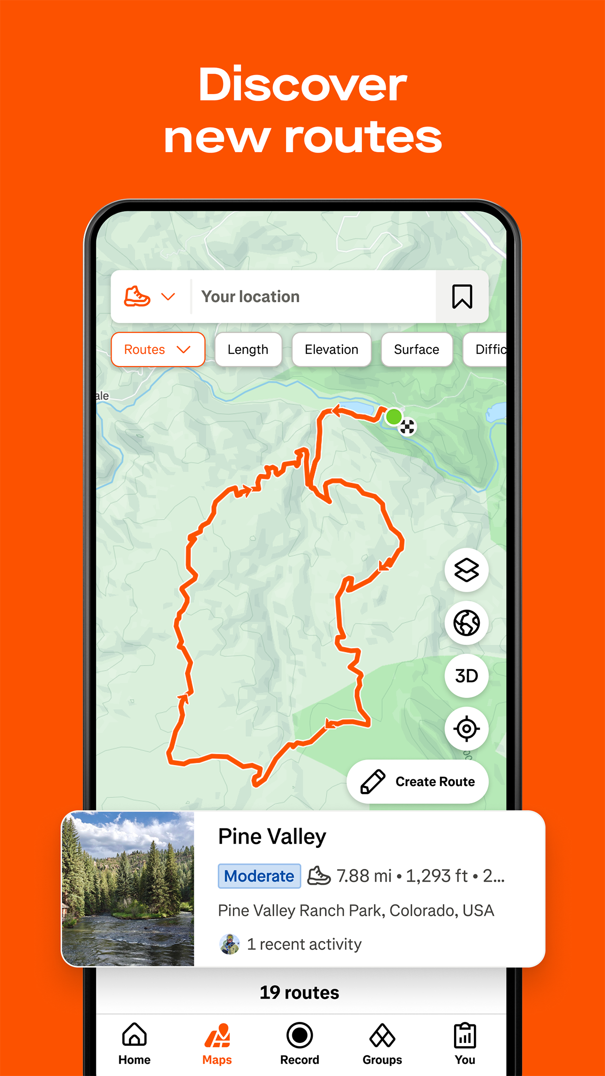 Strava: Run, Bike, Hike screenshot 4