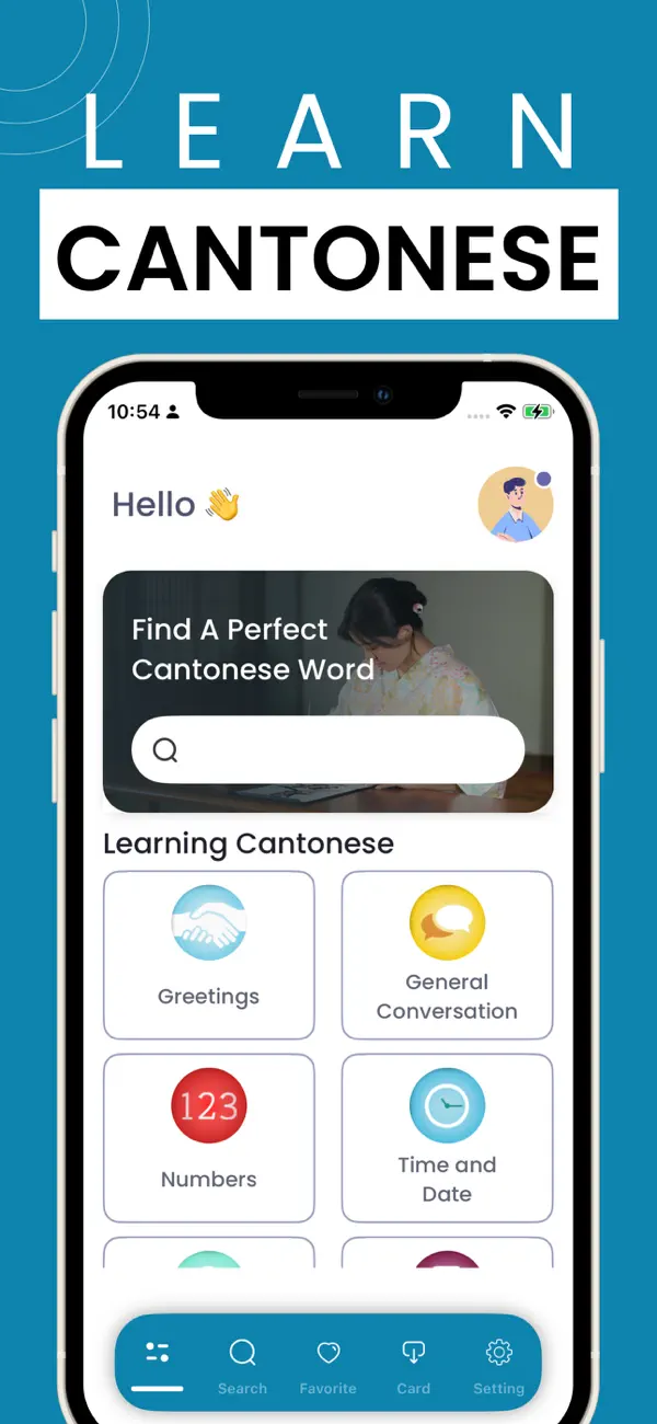 Screenshot #1 pour Learn Cantonese - Phrasebook