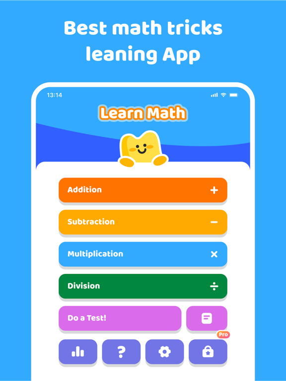 Learn Math: Tricks Workout iPad screenshot 1 - Education app