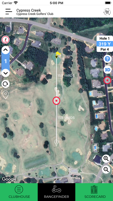 Cypress Creek Golfer's Club Screenshot