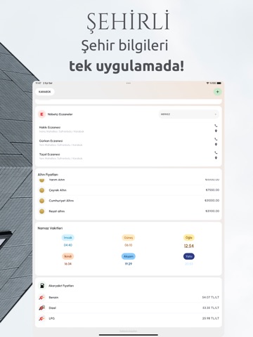 Şehirli - Yaşadığın Şehir iPad screenshot