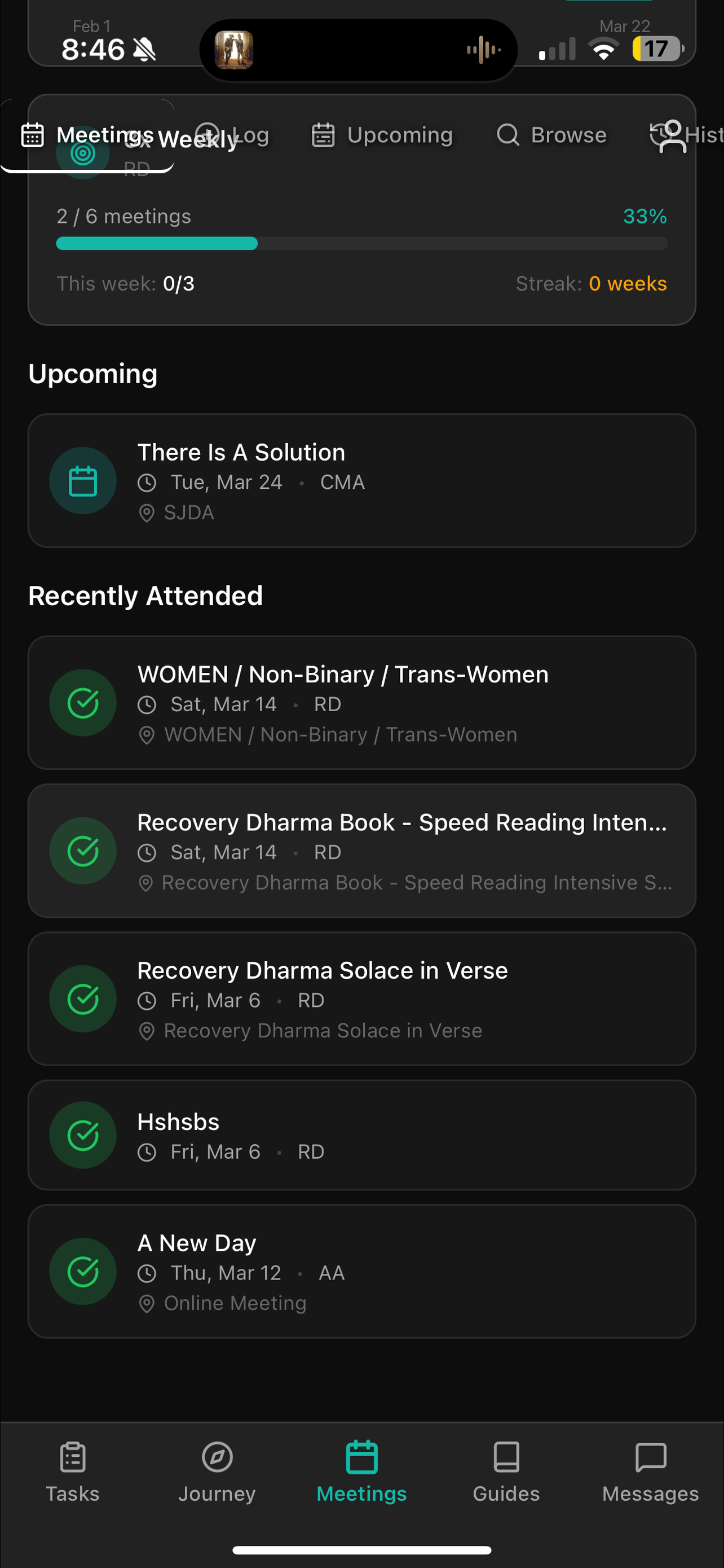 Recovery Compass screenshot 4