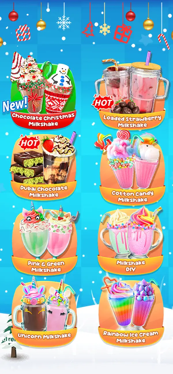 Screenshot #1 pour Unicorn Ice Cream Milkshake