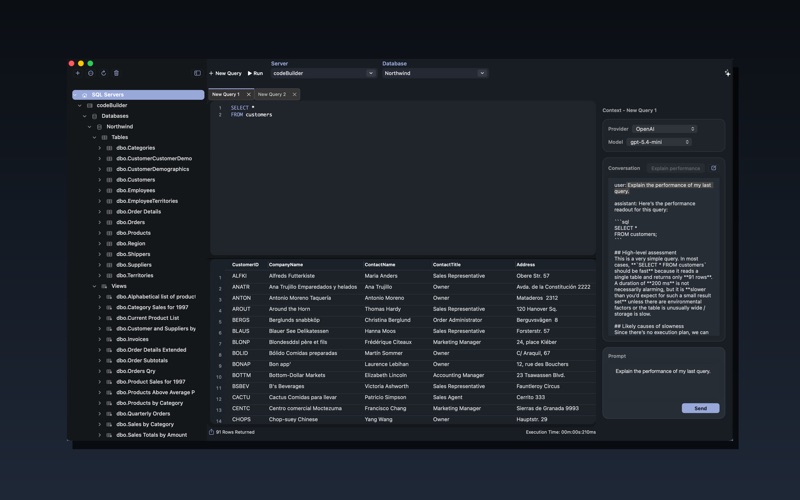 Screenshot #3 pour SQL Studio