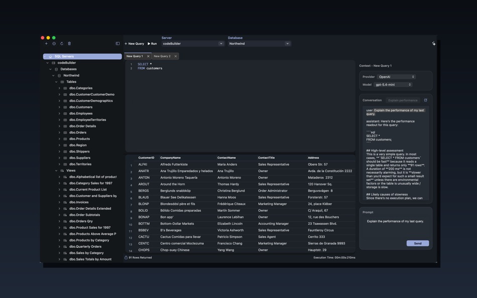 #3. SQL Studio (macOS) By: codeBuilder