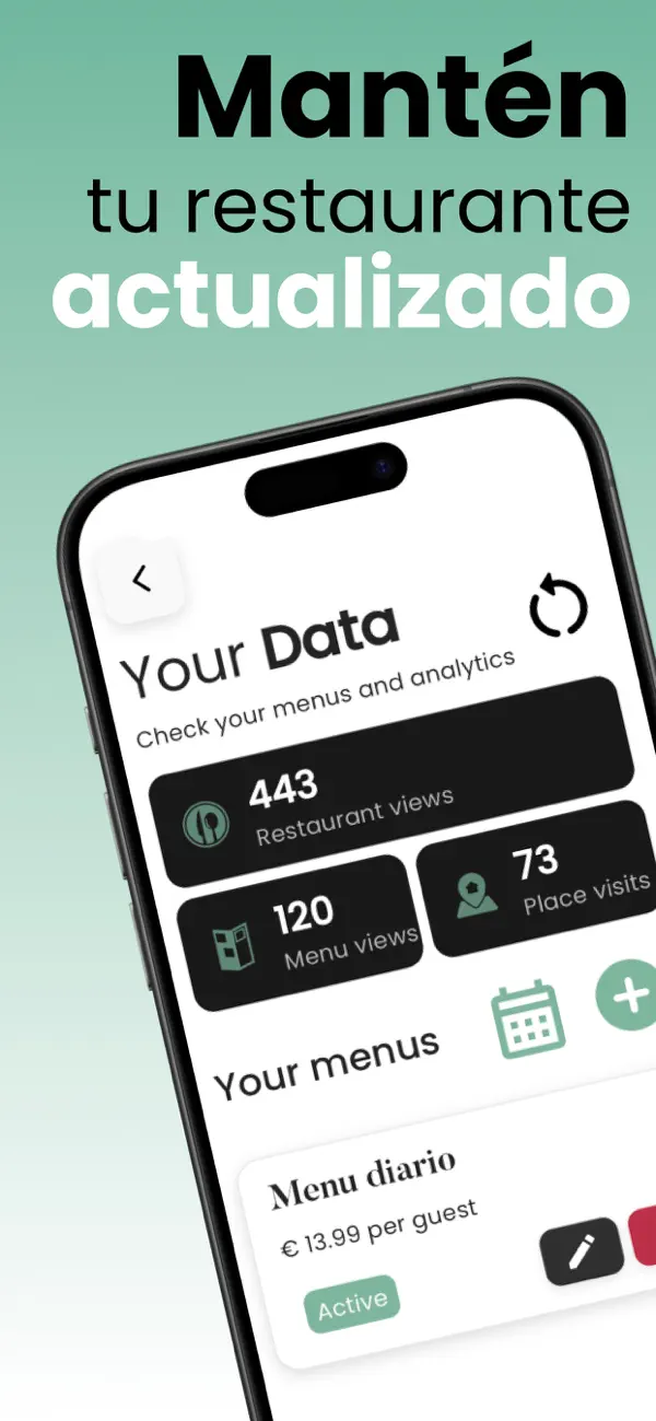 Screenshot #2 pour Menuveo Partners